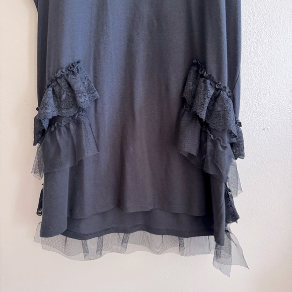 Vintage Betsey Johnson Oversized Ruffle Tank - Picture 4 of 8